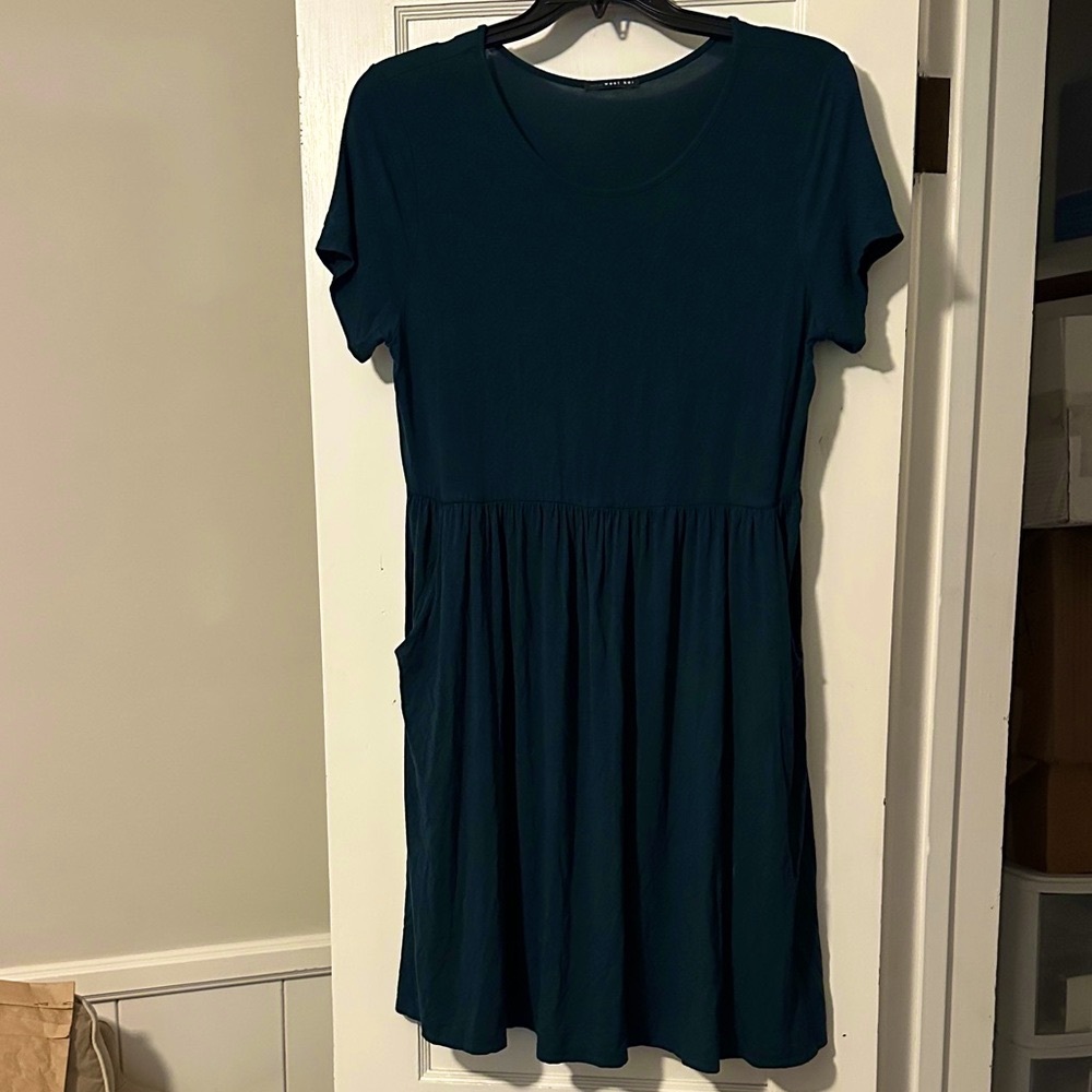 Dark Teal Dress